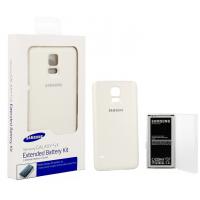EXTENDED BATTERY KIT PER SAMSUNG GALAXY G900 S5 IN BLISTER BIANCO