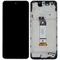 TOUCH SCREEN DISPLAYPER XIAOMI POCO M3 PRO 5G CON FRAME NERO SERVICE PACK