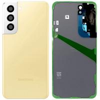 COPRIBATTERIA BACK COVER ORIGINAL PER SAMSUNG GALAXY S906 S22 PLUS CON VETRO FOTOCAMERA CREAM