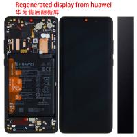 TOUCH SCREEN DISPLAY PER HUAWEI P30 PRO CON FRAME E BATTERIA NERO SERVICE PACK