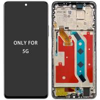 TOUCH SCREEN DISPLAY ORIGINALE PER HUAWEI HONOR MAGIC 4 LITE 5G ANY-NX1 ORIGINAL CON FRAME NERO