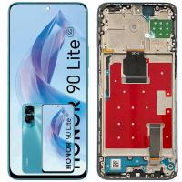 TOUCH SCREEN DISPLAY PER HUAWEI HONOR 90 LITE (CRT-NX1) X8A ORIGINAL CON FRAME BLU