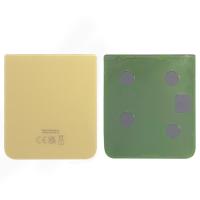 COPRIBATTERIA BACK COVER PER SAMSUNG GALAXY Z FLIP 4 F721 GIALLO ORIGINALE