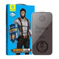 COVER Blueo HD Anti-Peep Tempered Glass Peep Tempered Glass Samsung Galaxy S24 S921 Black In Blister