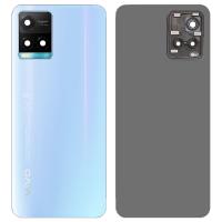 BACK COVER + VETRO FOTOCAMERA PER VIVO Y21S BIANCO