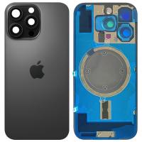 BACK COVER PER APPLE IPHONE 16 PRO NERO