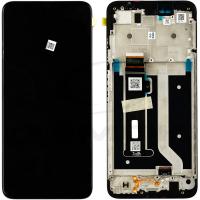 TOUCH SCREEN DISPLAY PER MOTOROLA G34 5G CON FRAME NERO