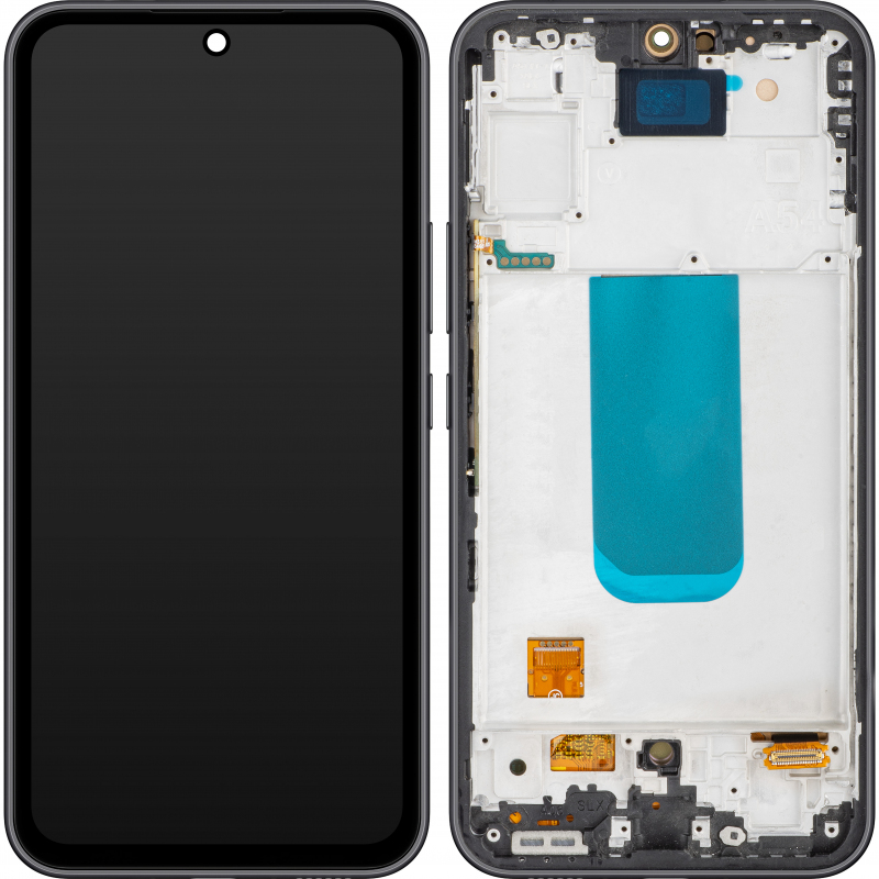 TOUCH SCREEN DISPLAY PER SAMSUNG GALAXY A54 5G A546 CON FRAME NERO OLED