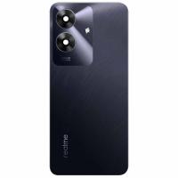 BACK COVER + VETRO FOTOCAMERA PER REALME C61 RMX3930 NERO