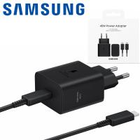 CARICABATTEIRE Wall Charger Samsung 45W 4.05A 1 x USB-C with USB-C Cable Black EP-T4511XBEGEU In Blister