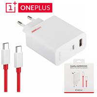 CARICABATTEIRE Wall Charger OnePlus 80W 7.3A 1 x USB-A - 1 x USB-C with USB-C Cable White 5461100597 In Blister