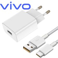 CARICABATTEIRE Vivo Wall Charger 33W 3A 1 x USB-A with USB-C Cable White 5469192 In Blister