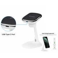 CARICABATTEIRE Aramid Fiber Wireless Charger Pitaka MagMount Ivory Fast Wireless (10W / 7.5W) In Blister