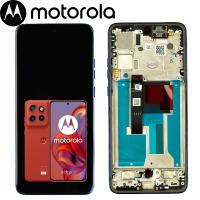 TOUCH SCREEN DISPLAY PER MOTOROLA EDGE 50 NEO 5G CON FRAME ROSSO POINCIANA SERVICE PACK