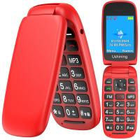 SMARTPHONE Uleway F200 Mobile Phone Red In Blister NUOVO