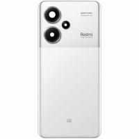 BACK COVER + VETRO FOTOCAMERA PER XIAOMI REDMI NOTE 13 PRO+ PLUS 5G BIANCO
