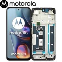 TOUCH SCREEN DISPLAY PER MOTOROLA MOTO E15 4G XT2523 / G05 CON FRAME SERVICE PACK