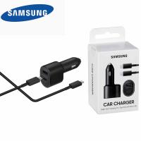 CARICABATTEIRE Samsung Fast Car Charger With 2 Ports EP-L5300XBEGEU Black In Blister