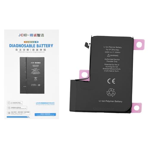 BATTERIA JCID PER APPLE IPHONE 12 PRO MAX MAGGIORATA 4530mAh AUTODIAGNOSTICABILE