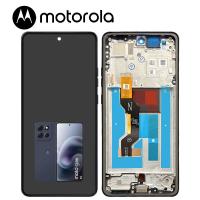 TOUCH SCREEN DISPLAY PER MOTOROLA MOTO G86 5G XT2527 CON FRAME NERO SERVICE PACK