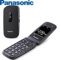 SMARTPHONE Panasonic KX-TU446EXB 2G Senior Mobile Phone Black In Blister NUOVO