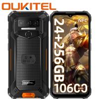 SMARTPHONE OUKITEL WP23 Plus Rugged Phone 10600mAh Battery 6.52-inch Screen Smartphone 8+16/256GB Orange In Blister NUOVO
