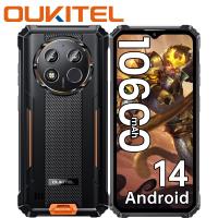 OUKITEL WP28E Rugged Phone 10600mAh Battery 6.5-inch Screen Smartphone 4+12/64GB Orange In Blister