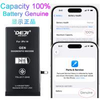 BATTERIA DEJI PER APPLE IPHONE 14 HIGH CAPACITY 3610mAh AUTODIANGOSTICA 2ND GEN SHOW GENUINE