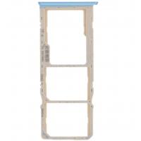 [y341] CARRELLO SIM TRAY PER OPPO A15 BLU