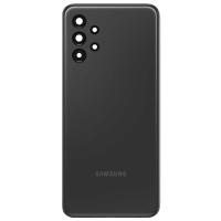 [b2401] COPRIBATTERIA BACK COVER PER SAMSUNG GALAXY A135 A13 / a137 CON VETRO FOTOCAMERA NERO