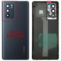 [y2221] COPRIBATTERIA BACK COVER PER OPPO RENO 6 PRO 5G CON VETRO FOTOCAMERA ORIGINAL NERO (ASIAN VERSION)