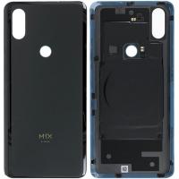 [t1696] COPRIBATTERIA BACK COVER ORIGINAL PER XIAOMI MI MIX 3 NERO