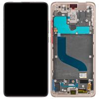 [t2622] TOUCH SCREEN DISPLAY PER XIAOMI REDMI K20 / MI 9T CON FRAME (SERVICE PACK) BIANCO
