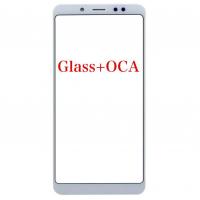 [t2949] VETRO + OCA PER XIAOMI REDMI NOTE 5 BIANCO