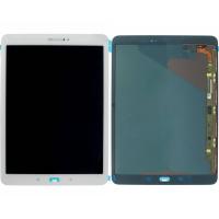 [b9762] TOUCH SCREEN DISPLAY PER SAMSUNG GALAXY TAB S2 9.7 T810 T815 T819 CHANGE GLASS BIANCO
