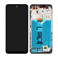 [h330] TOUCH SCREEN DISPLAY PER MOTOROLA MOTO G22 XT2231 CON FRAME NERO SERVICE PACK