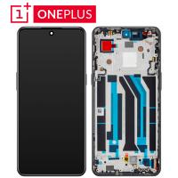 [e1609] TOUCH SCREEN DISPLAY PER ONE PLUS 10T 5G / ACE PRO CON FRAME NERO SERVICE PACK