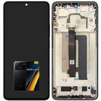 [t3495] TOUCH SCREEN DISPLAY PER XIAOMI POCO X6 PRO 5G CON FRAME NERO