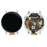 [b10226] TOUCH SCREEN DISPLAY PER SAMSUNG GALAXY WATCH ACTIVE 2 44mm R820/R825 CON FRAME BLU SERVICE PACK