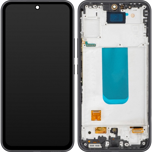 [b10230] TOUCH SCREEN DISPLAY PER SAMSUNG GALAXY A54 5G A546 CON FRAME NERO OLED