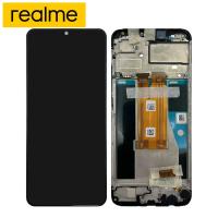 [y2934] TOUCH SCREEN DISPLAY PER REALME C61 RMX3930 / C63 CON FRAME NERO SERVICE PACK