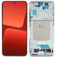 [t3514] TOUCH SCREEN DISPLAY PER XIAOMI MI 13 5G CON FRAME BIANCO