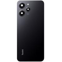 [t3522] BACK COVER + VETRO FOTOCAMERA PER XIAOMI REDMI 12 4G GRIGIO