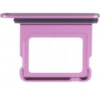 [a3195] CARRELLO SIM TRAY PER APPLE IPHONE 16 / 16 PLUS ROSA