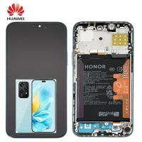 [f7150] TOUCH SCREEN DISPLAY PER HUAWEI HONOR 200 LITE 5G LLY-NX1 CON FRAME STARRY BLU SERVICE PACK