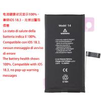 [a3248] BATTERIA PER APPLE IPHONE 14 HIGH CAPACITY 3580mAh AUTODIAGNOSTICABILE