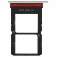 [h405] CARRELLO SIM TRAY PER MOTOROLA MOTO RAZR 50 XT2453 BIANCO/SILVER BEACH SAND