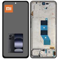 [t3658] TOUCH SCREEN DISPLAY PER XIAOMI REDMI NOTE 14 5G CON FRAME NERO SERVICE PACK