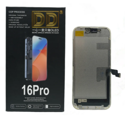 [a3289] TOUCH SCREEN DISPLAY PER APPLE IPHONE 16 PRO OLED SOFT TOUCH DD