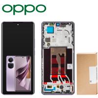 [y3208] TOUCH SCREEN DISPLAY PER OPPO RENO 10 PRO 5G CPH2525 CON FRAME VIOLA SERVICE PACK